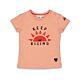 Feetje Mädchen T-Shirt Baby Sommer Kurzarm Salmon  Papaya 
