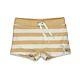 Feetje Bademoden Badeshort Baby Badehose Beige gestreift Sommer 