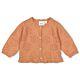 Feetje Jacke Strickjacke Braun Baby Lochmuster