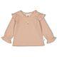 Feetje Shirt Langarm Longsleeve Rippshirt Baby Rosa Poppy Erstausstattung