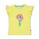 Feetje Shirt T-Shirt Kurzarm Gelb Picknick Kinder Mädchen Baby