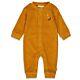 Feetje Frottee-Babyanzug Overall Einteiler Schlafanzug Unisex Baby Ocker 