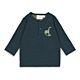 Feetje Jungen Shirt Jersey Langarmshirt Marine Dino Baby 