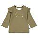 Feetje Shirt Langarm Baby Mädchen Oliv Love Erstlingsausstattung