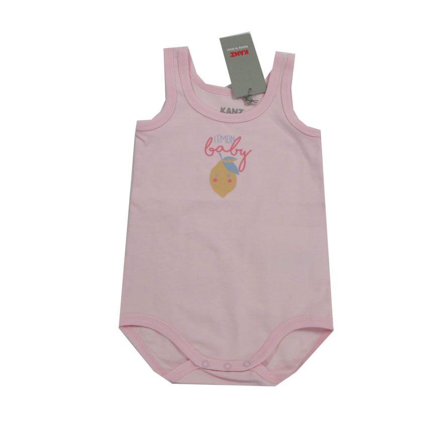 Kanz Baby Body Träger Rosa Unterwäsche Früchte Mädchen Größe 50-104