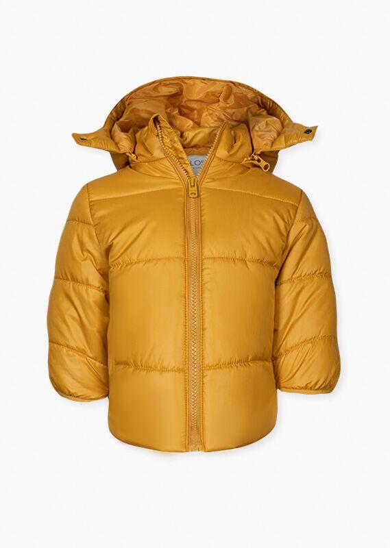 Losan Jacke Winterjacke Gelb Jungen Kapuze Wattiert Winter Kinder