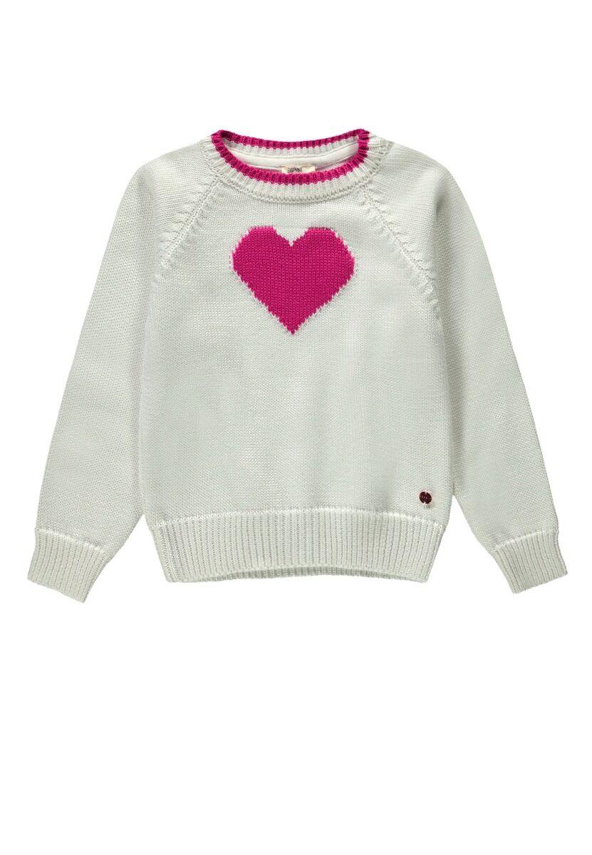 ESPRIT Mädchen Pullover Strickpulli Pulli Beige Kinder Größe 92