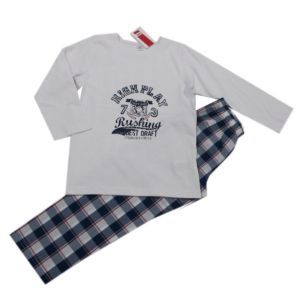 Kanz Jungen Pyjama Nachtwäsche Schlafanzug zweiteilig lang Kinder Gr.98-152