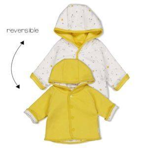 Feetje Baby-Jungen Jacke Sweatjacke mit Kapuze Hi There